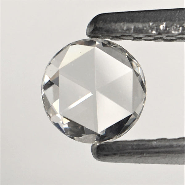 0.17 Ct Round Rose Cut Natural Diamond F/G color 4.10 mm x 1.08 mm, VS1 Clarity White Rose Cut Natural Loose Diamond Use For Jewelry AJ08/05