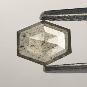 0.29 Ct Natural Loose Diamond Elongated Hexagon Shape Fancy Color 5.40 mm X 4.52 mm X 1.34 mm Natural Hexagon Diamond SJ09/18
