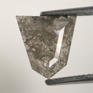 1.46 Ct Fancy Grey Pentagon Shape Diamond, 10.02 mm X 9.78 mm X 1.53 mm Pentagon shape Natural Diamond Use for Jewelry making SJ05/44