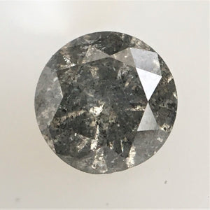 0.33 Ct Natural Diamond Loose brilliant cut Fancy Grey diamond clarity i3 Grey color available in sizes 4.40 mm x 2.70 mm diamond SJ16/02