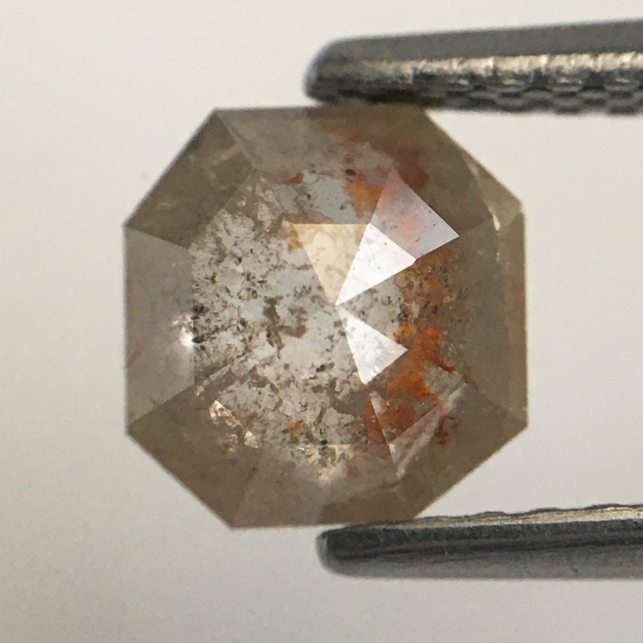 Fancy Brown Color 1.01 Ct Fancy shape Natural Loose Diamond 6.01 mm X 6.27 mm X 3.00 mm Excellent Diamond quality Use for Jewelry SJ05/23