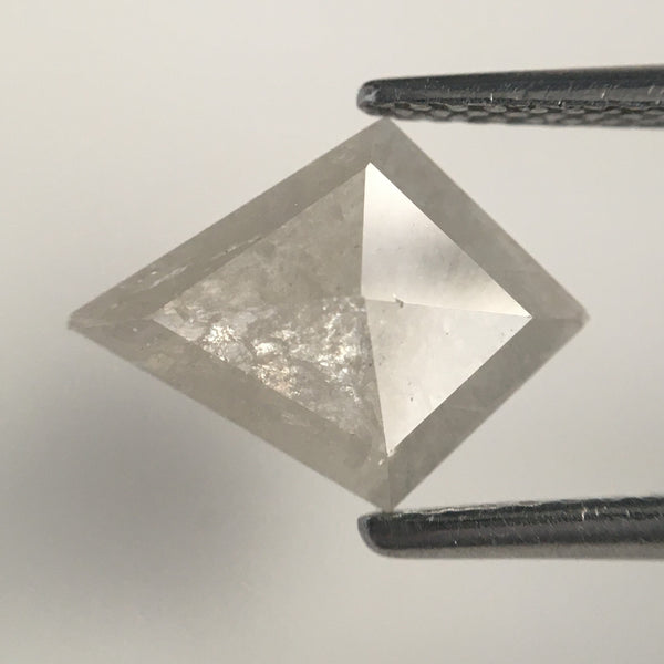 Pair of 2.31 Ct Kite Shape Natural Loose Diamond, 11.10 mm X 8.40 mm Geometric Shape Diamond, Back Side Flat Diamond SJ13/02