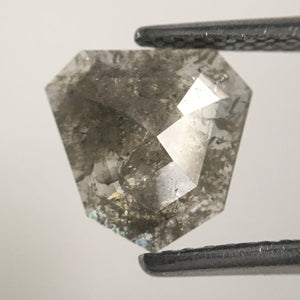 Genuine 1.16 Ct Fancy Grey Color Pentagon shape Natural Loose Diamond, 7.98 mm X 7.72 mm X 2.07 mm diamond Use for Jewelry making SJ05/42
