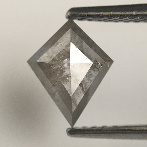 0.91 Ct Natural Loose Diamond Kite Shape, 8.50 mm x 6.77 mm x 2.69 mm Fancy Grey Color Geometric shape natural diamond for Jewelry SJ70/46