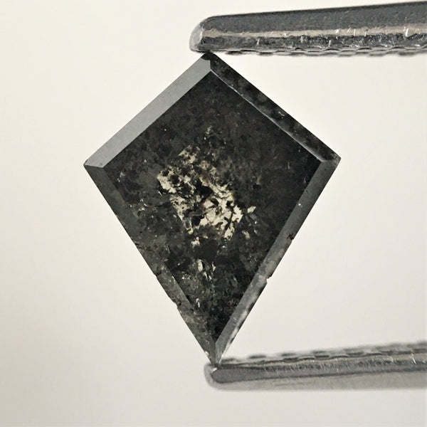 0.89 Ct Natural Loose Diamond Kite Shape, 7.87 mm x 6.41 mm x 2.93 mm Fancy Grey Color Geometric shape natural diamond for Jewelry SJ70/47