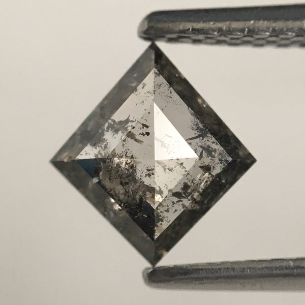 0.63 Ct Natural Loose Diamond Kite Shape Salt and Pepper, 7.32 mm x 6.70 mm x 2.36 mm Rhombus shape natural diamond for Jewelry SJ70/57