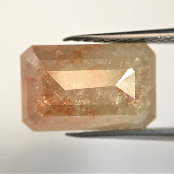 Pair Of 9.99 Ct Fancy Color Emerald Cut Natural Loose Diamond, 12.57 mm X 8.06 mm X 4.15 mm Emerald Shape Natural Loose Diamond SJ12/57