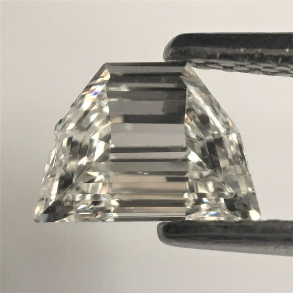 0.68 Ct Trapezoid Shape Natural Loose Diamond J Color VS1 Clarity, 4.60 mm x 6.55 mm x 2.56 mm Near Colorless Geometric Cut Diamond SJ39/58