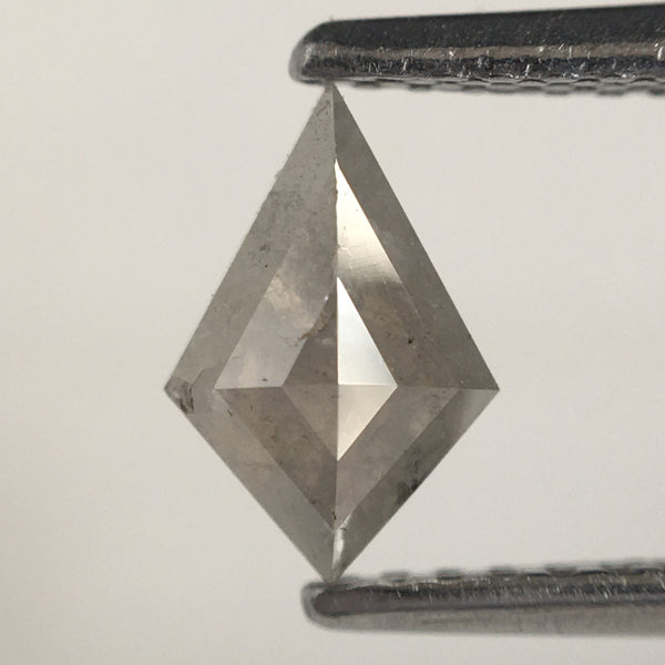 0.57 Ct 7.26 mm X 4.90 mm X 2.50 mm Kite Shape Natural Loose Diamond, Kite Shape Fancy Grey Natural Loose Diamond SJ10/15