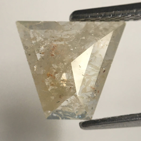 1.14 Ct Trapezoid shape Natural Loose Diamond, 8.10 mm X 9.20 mm Fancy Color Geometric Shape Natural Diamond Use for Jewelry making SJ12/03