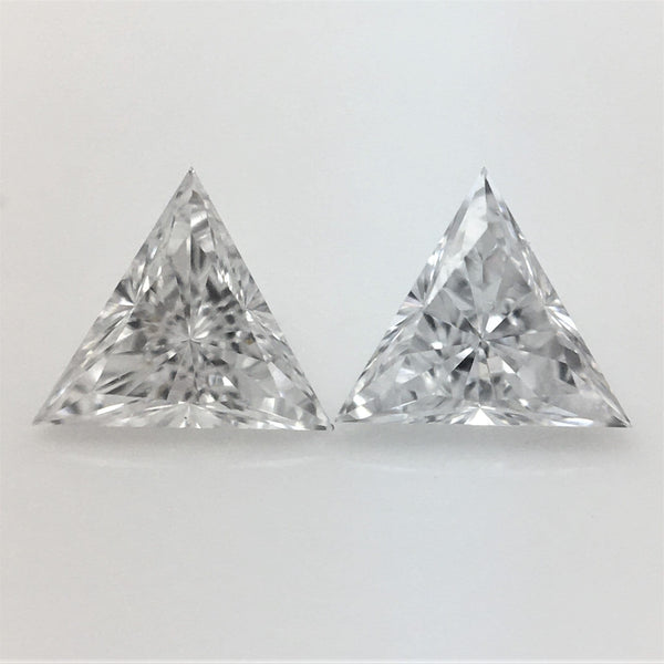 2.00 mm Triangle Shape Natural Loose Diamond, G/H Color VS Clarity Near Colorless Triangle Cut Diamond SJ-triStock2