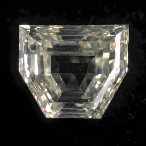 1.15 Ct Trapezoid Shape Natural Loose Diamond M Color SI-2 Clarity, 5.47 mm x 6.46 mm x 3.21 mm Faint Yellow Color Geometric Diamond SJ39/59