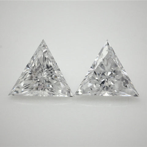 2.50 mm White Triangle Shape Natural Loose Diamond, G/H Color VS Clarity Near Colorless Triangle Cut Diamond SJ-triStock1