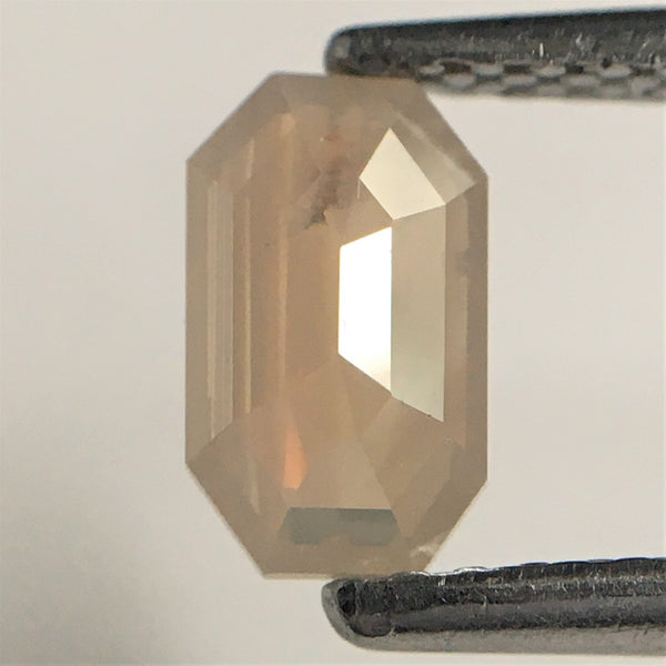 0.53 Ct Fancy Color Emerald Cut Natural Loose Diamond, 6.50 mm x 3.93 mm x 1.76 mm Emerald Shape Natural Loose Diamond SJ73/44