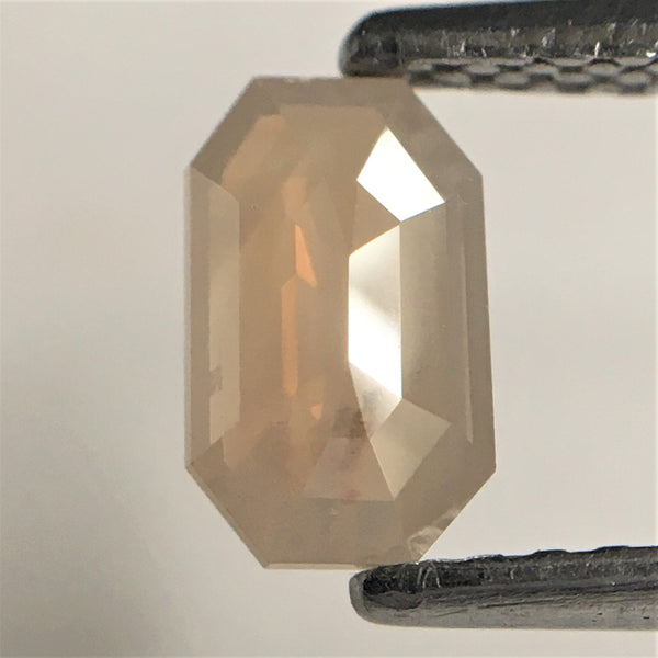 0.53 Ct Fancy Color Emerald Cut Natural Loose Diamond, 6.50 mm x 3.93 mm x 1.76 mm Emerald Shape Natural Loose Diamond SJ73/44