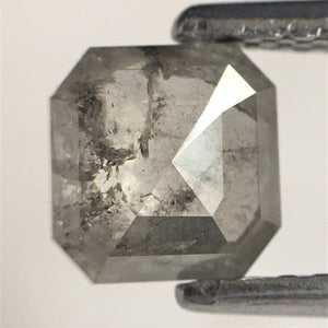 0.97 Ct Emerald Shape Natural Loose Diamond, 5.51 x 5.40 x 2.89 mm Fancy Color Natural Loose Diamond, Step-Cut Emerald SJ75/45
