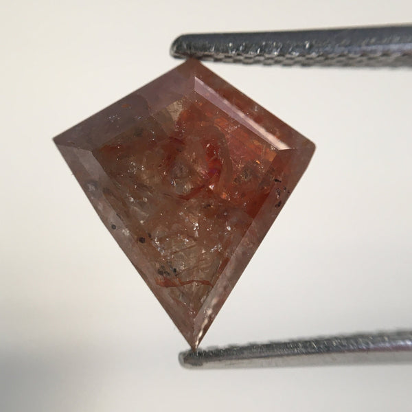 2.79 Ct Natural Loose Diamond Kite Shape 11.50 mm X 10.40 mm Fancy reddish Brown Geometric shape Diamond, Fancy Brown Diamond SJ19/01