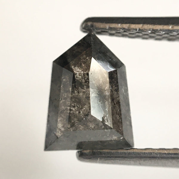 0.97 CT Natural Fancy Grey Color antique shape Loose Diamond 7.10 mm X 5.50 mm Excellent Pentagon Shape Diamond use for jewelry SJ20/10