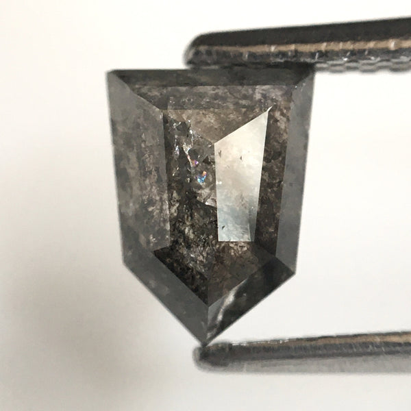 0.97 CT Natural Fancy Grey Color antique shape Loose Diamond 7.10 mm X 5.50 mm Excellent Pentagon Shape Diamond use for jewelry SJ20/10
