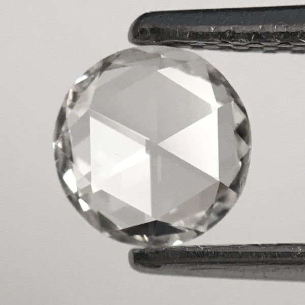 0.40 Ct Natural White Round Shape Rose Cut Natural Loose Diamond, G color 5.60 mm x 1.41 mm SI1 Clarity Diamond Use For Jewelry SJ39/13
