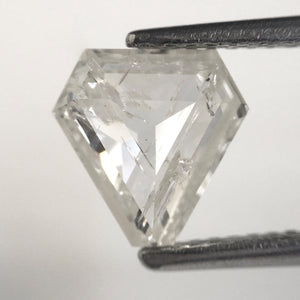 1.40 Ct Antique Shape White Color Natural Loose Diamond, 7.84 mm x 7.84 mm x 2.89 mm Shield shape Natural Loose Diamond SJ82-10