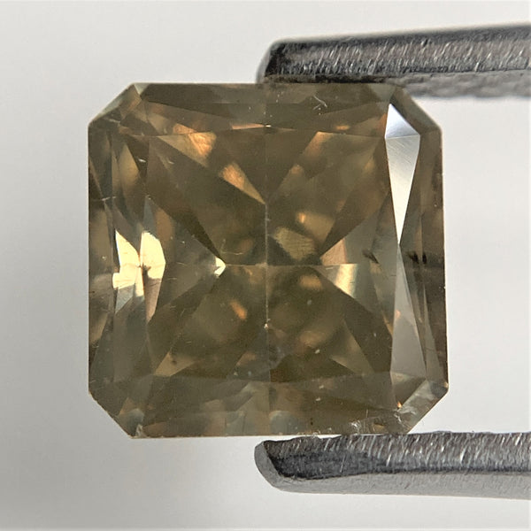 1.52 Ct Radiant Shape Fancy Color Natural Diamond, 6.26 mm x 6.23 mm x 3.91 mm Natural Loose Diamond, Radiant Cut Diamond, SJ92-04