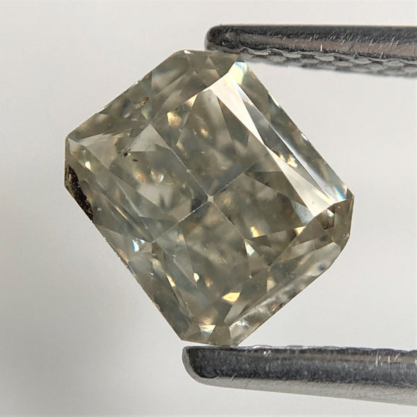 1.01 Ct Radiant Shape Fancy Color Natural Diamond, 6.43 mm x 5.36 mm x 3.03 mm Natural Loose Diamond, Radiant Cut Diamond, SJ92-06