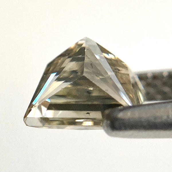 0.99 Ct Fancy Color Diamond, Princess Cut Diamond,5.34 mm x 5.11 mm x 4.00 mm Natural Loose Diamond, Full-Cut Princess Shape Diamond SJ92/13