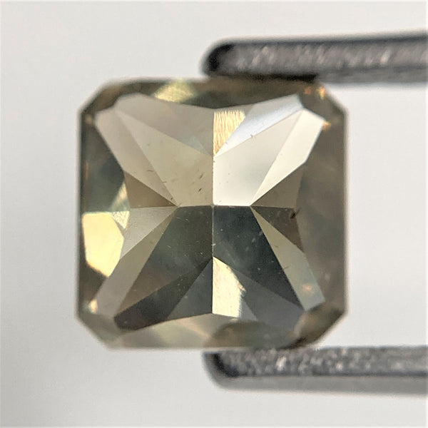 1.52 Ct Radiant Shape Fancy Color Natural Diamond, 6.26 mm x 6.23 mm x 3.91 mm Natural Loose Diamond, Radiant Cut Diamond, SJ92-04