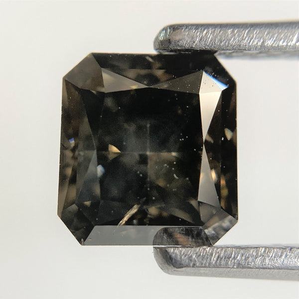 1.37 Ct Radiant Shape Fancy Color Natural Diamond, 5.98 mm x 5.57 mm x 4.25 mm Natural Loose Diamond, Radiant Cut Diamond, SJ92-07