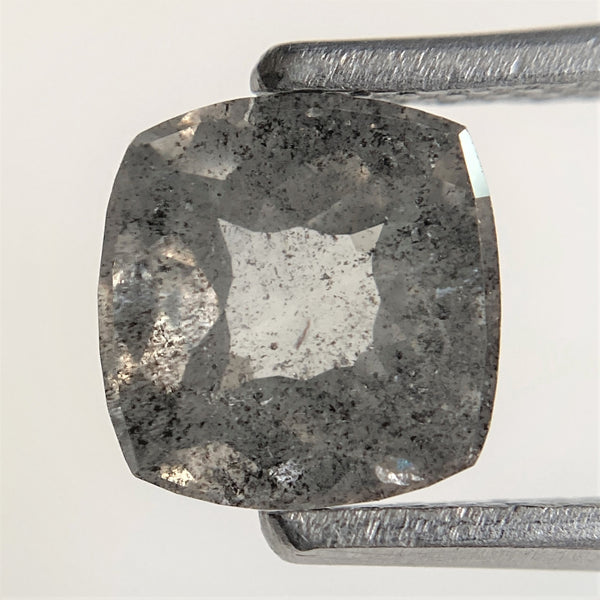 1.26 Ct Cushion Shape Loose Diamond, 6.73 mm x 6.52 mm x 2.94 mm Fancy Shape Rose cut Natural Diamond For Solitaire Ring SJ93/16