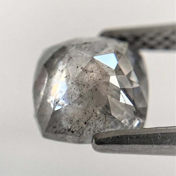 1.26 Ct Cushion Shape Loose Diamond, 6.43 mm x 6.20 mm x 3.27 mm Fancy Shape Rose cut Natural Diamond For Solitaire Ring SJ93/21