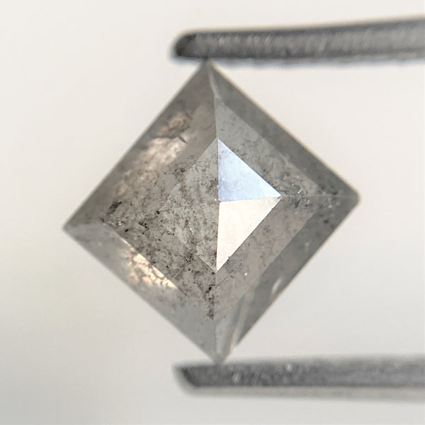 1.46 Ct Fancy Grey Square Shape Natural Loose Diamond, 6.10 mm x 5.78 mm x 3.63 mm Fancy Loose Diamond SJ93/74