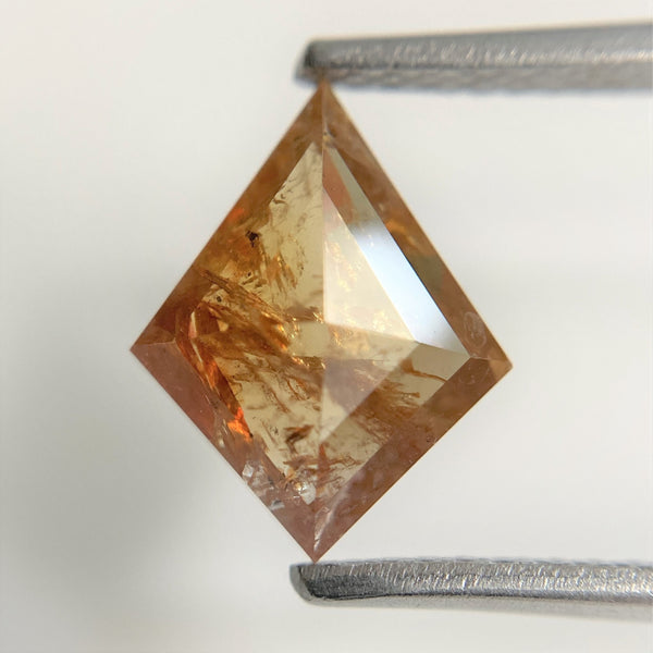 2.12 Ct Natural Loose Diamond Kite Shape 10.54 mm x 8.34 mm x 3.93 mm Fancy reddish Brown Geometric shape Diamond, SJ90/53