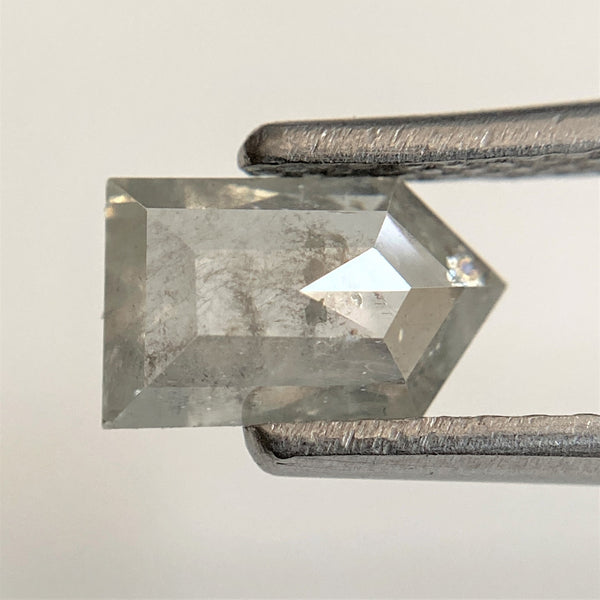 Genuine 0.70 Ct Fancy Grey Color Pentagon shape Natural Loose Diamond, 7.10 mm x 4.32 mm x 2.22 mm diamond Use for Jewelry making SJ94/23