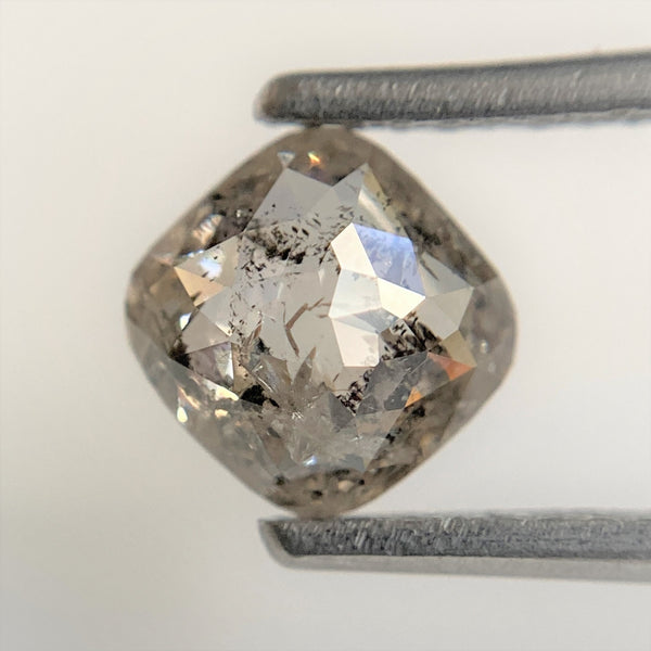 1.06 Ct Cushion Shape Loose Diamond, 6.04 mm x 5.93 mm x 2.96 mm Fancy Shape Rose cut Natural Diamond For Solitaire Ring SJ94/38