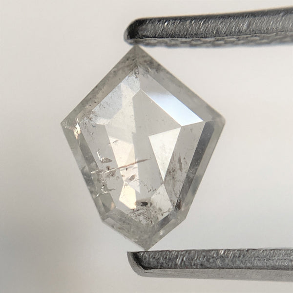 0.52 Ct Shield Shape Light Gray Color Natural Loose Diamond, 7.37 mm x 5.94 mm x 1.71 mm Geometry shape Natural Loose Diamond SJ94/79