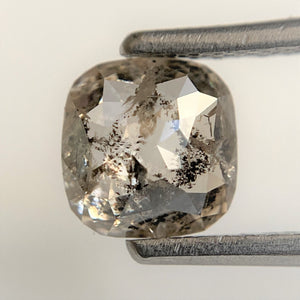 1.02 Ct Cushion Shape Loose Diamond, 6.16 mm x 6.04 mm x 2.64 mm Fancy Shape Rose cut Natural Diamond For Solitaire Ring SJ94/37