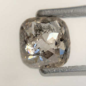 1.06 Ct Cushion Shape Loose Diamond, 6.04 mm x 5.93 mm x 2.96 mm Fancy Shape Rose cut Natural Diamond For Solitaire Ring SJ94/38