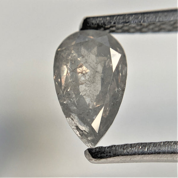 0.83 Ct Pear shape Natural Pear Shape loose Diamond, 7.63 mm x 4.63 mm x 2.71 mm Natural Loose Diamond Full-Cut Pear Shape SJ94/50