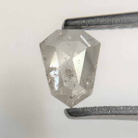 0.72 Ct Shield Shape Light Gray Color Natural Loose Diamond, 6.47 mm x 5.05 mm x 2.54 mm Geometry shape Natural Loose Diamond SJ94/78