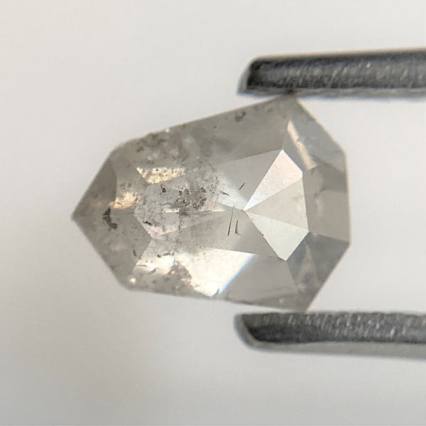 0.72 Ct Shield Shape Light Gray Color Natural Loose Diamond, 6.47 mm x 5.05 mm x 2.54 mm Geometry shape Natural Loose Diamond SJ94/78
