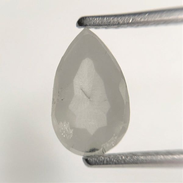 1.93 Ct Black color Natural Pear Shape Loose Diamond, 10.27 x 6.33 x 3.36 mm Natural Loose Diamond Pear Shape Black Grey Color SJ88-40