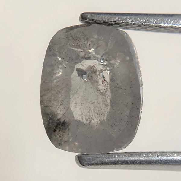 2.02 Ct Oval Shape natural loose diamond salt and pepper, 8.93 mm x 7.07 mm x 3.26 mm Oval shape natural diamond SJ88-15
