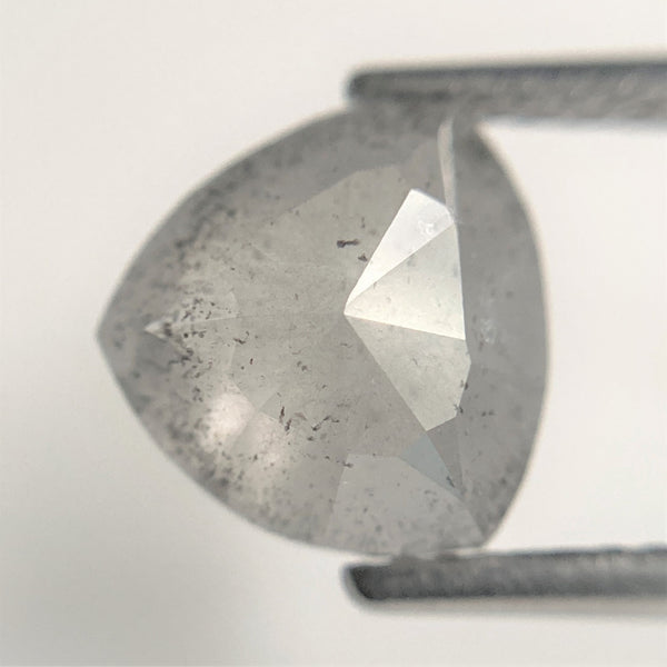 2.48 Carat 8.46 mm x 8.04 mm x 4.33 mm Natural Fancy Grey color Triangle Shape loose Diamond, Polished Diamond best for engagement  SJ88-65