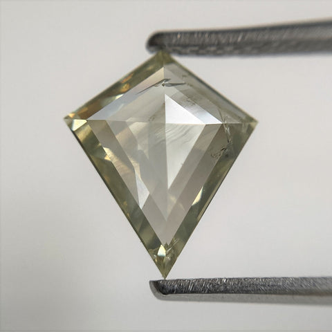 1.44 Ct Kite shape Natural Loose Diamond Fancy Color, 10.32 mm x 8.74 mm x 2.75 mm Fancy Kite Shape Base flat Loose Diamond SJ101-26