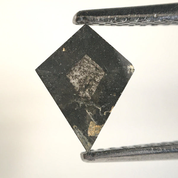 0.61 Ct Natural Loose Diamond Kite Shape Salt and Pepper, 8.34 MM x 6.50 MM x 1.95 MM Geometric shape natural diamond for Jewelry SJ77-43