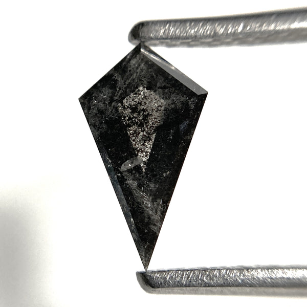 0.51 Ct Natural Loose Diamond Kite Shape Salt and Pepper, 8.65 x 4.91 x 1.94 mm Geometric shape natural diamond for Jewelry SJ102-01