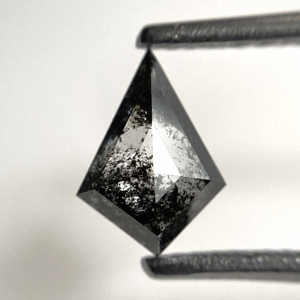 0.99 Ct Natural Loose Diamond Kite Shape Salt and Pepper, 8.13 mm x 5.79 mm x 3.28 mm Geometric shape natural diamond for Jewelry SJ102-04
