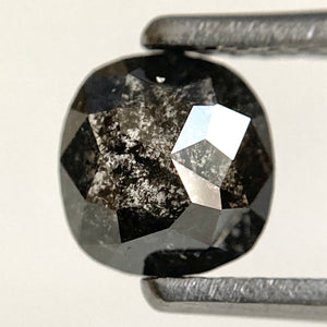 0.76 Ct Oval Cut Fancy Gray Color Natural Loose Diamond, 5.80 mm X 5.60 mm Grey Oval Shape Rose Cut Natural Loose Diamond SJ35/40